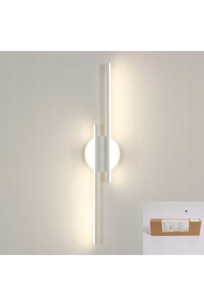 NO BRAND Lampă LED kinkiet de perete albă modernă pentru living și hol 4500K ...