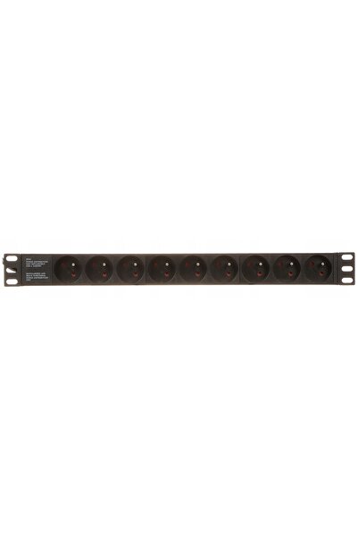 NO BRAND Delta Pd-9/R Prelungitor cu 9 prize 1.8m Negru