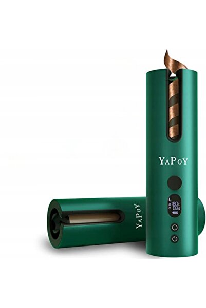NO BRAND Ondulator de păr automat fără fir Yapoy Yb100 Verde