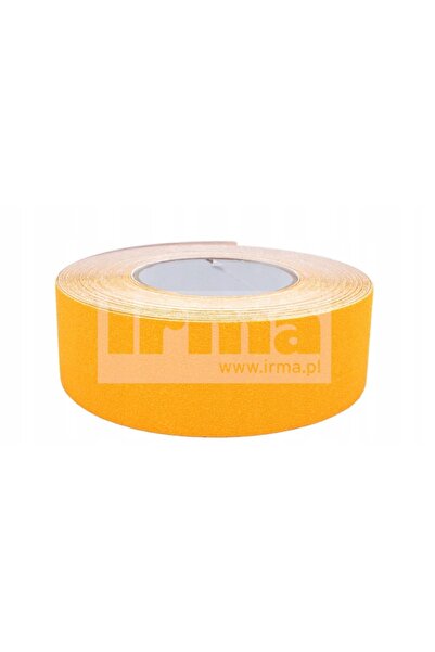 NO BRAND Bandă antiderapantă galbenă 50mm x 18m autoadezivă