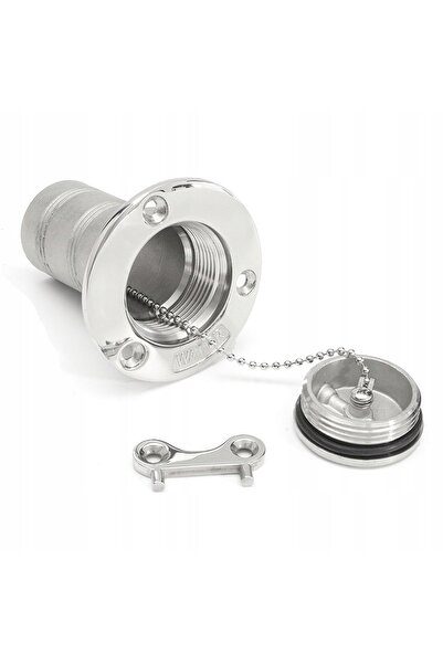 NO BRAND Admisie de apă din oțel inoxidabil de 38mm cu cheie - Young Marine