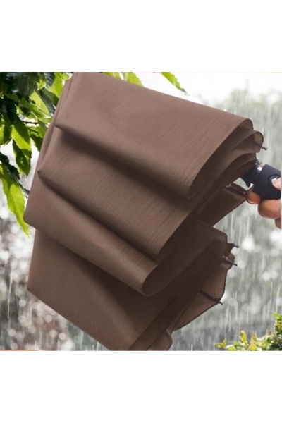NO BRAND Umbrelă automată pliabilă de damă XL cu husă