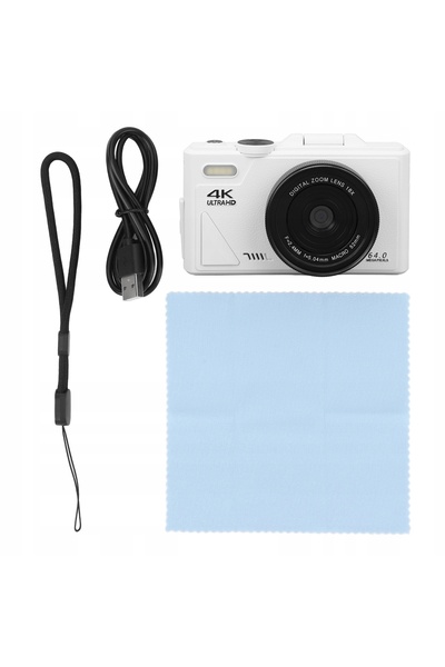 NO BRAND Cameră digitală 4K 64MP UHD Zoom 18X Autofocus Cameră compactă retro