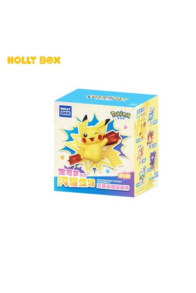 Choice 1pc Pokemon Pikachu Shining Entrance Series Fridge Magnet Blind Box Co...