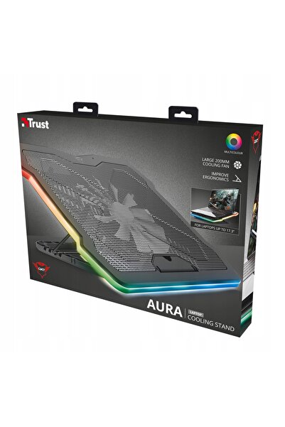 NO BRAND Suport laptop 17.3 " cu pad de răcire, LED gaming, pentru gameri