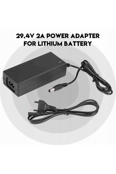 NO BRAND Încărcător Alimentator 29.4V2A pentru Baterii Li-Ion
