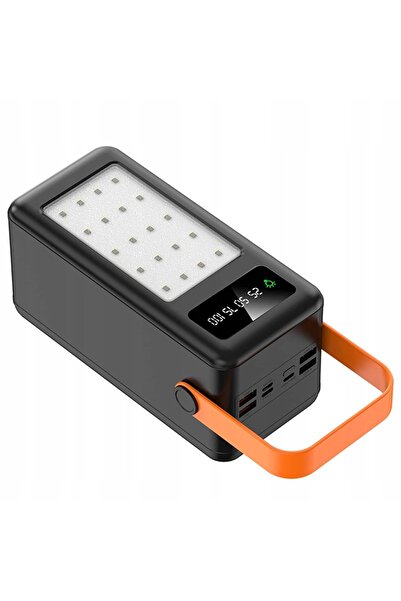 NO BRAND Powerbank 50000mAh 10W cu încărcare rapidă PD, portabil, cu lanternă...