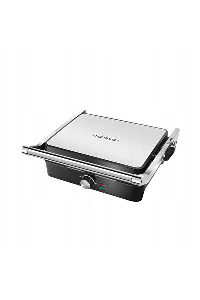 AIGOSTAR Grătar electric CAREGIVER SAM 2000W, extensibil, pentru panini și ca...