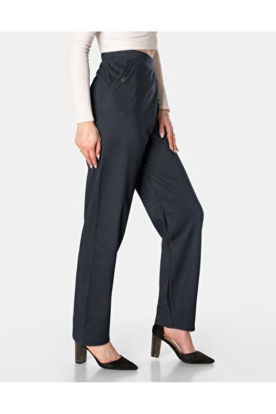 NO BRAND Pantaloni eleganți tip țigară pentru femei, cu talie înaltă, 2023335...