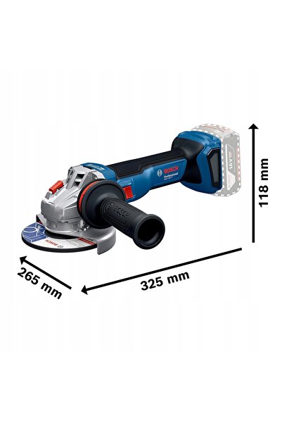 NO BRAND Polizor unghiular cu viteză reglată Gws 18V-11 S Bosch L-Boxx 1X4,0Ah