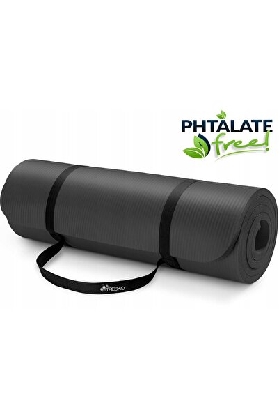 NO BRAND Saltea de yoga pentru fitness și Pilates, 185x60x1.5cm, antiderapant...