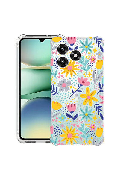 bestcase ®   Husă Antișoc pentru Honor 600 Lite, Floricele, 3145732 AS 758
