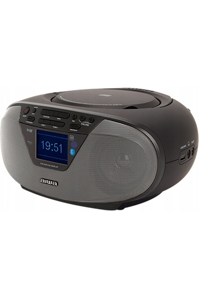 NO BRAND Aiwa bbtu-500dab/bk radio casetofon bluetooth negru