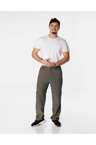 NO BRAND Pantaloni cargo subțiri pentru bărbați, cu craci detașabili, pentru ...