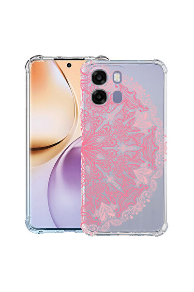bestcase ®   Husă Antișoc pentru Realme 16 Pro Plus, Roz Dantelă, 3156847 AS 21