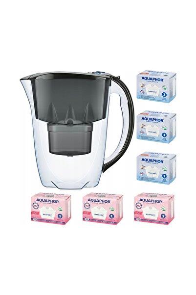 Aquaphor Morion Cană filtrantă Aquaphor Amethyst 2,8L + 6 Cartușe (3 + 3Mg), ...