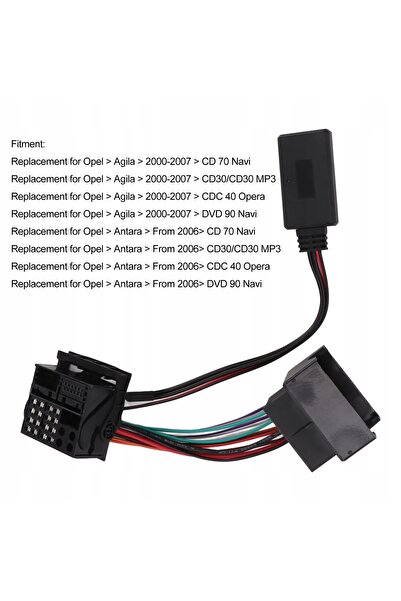 NO BRAND Adaptor audio Bluetooth 5.0 cu cablu Opel Astra H Zafira Mp3 Cd60