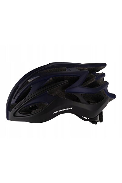 KROSS Cască de bicicletă Peleton PRO L 58-61cm Rutieră Albastru marin-negru