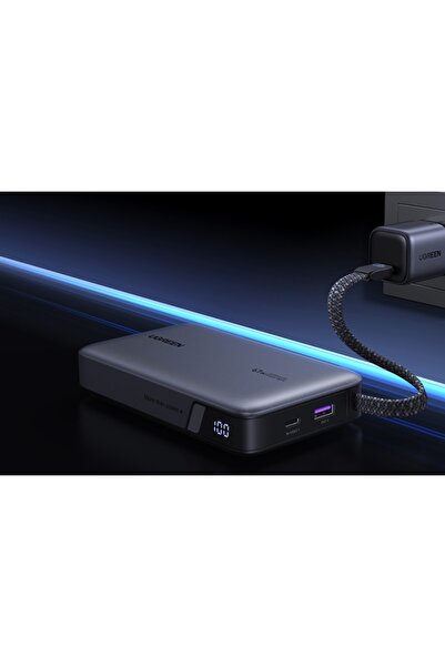 Ugreen Powerbank PB550 20000mAh 67W Cablu USB-C încorporat PD 3.0 PPS QC