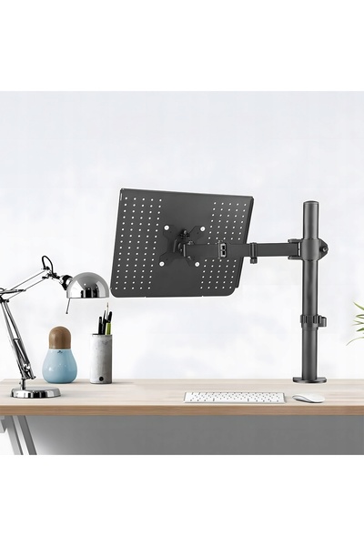 NO BRAND Suport reglabil pentru monitor 13 "-32 " și laptop 16 " Vesa Pivotan...