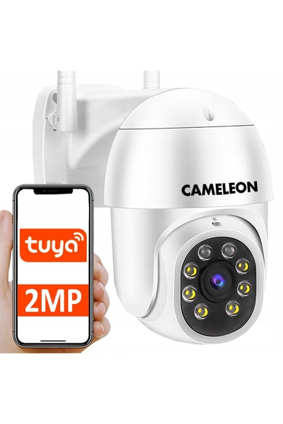 NO BRAND Cameră de exterior rotativă Wi-Fi IP cu zoom pentru monitorizare