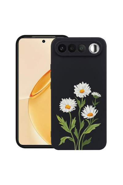 bestcase ®   Θήκη TPU Υπέρλεπτη Husa για Realme 16, Φλοράλ - Πρεσαριστή Μαργα...