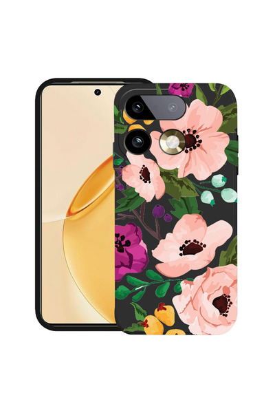 bestcase ®   Θήκη TPU Υπέρλεπτη Husa για Realme 16 Pro 5G, Παστέλ Λουλούδια, ...