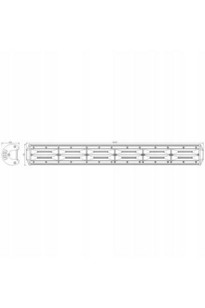 NO BRAND Bară LED tip panou, lampă de lucru, reflector halogen 8xCOB 12V 24V ...