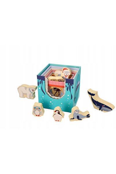 NO BRAND Adam Toys Placă de activități mică din lemn pentru copii, material m...