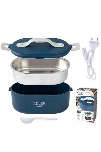 adler Cutie de prânz electrică, recipient termic pentru alimente, cutie de pr...