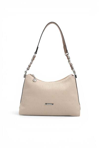 Silver Polo Beige - Latte Fashion Women's Shoulder Bag Sp1290