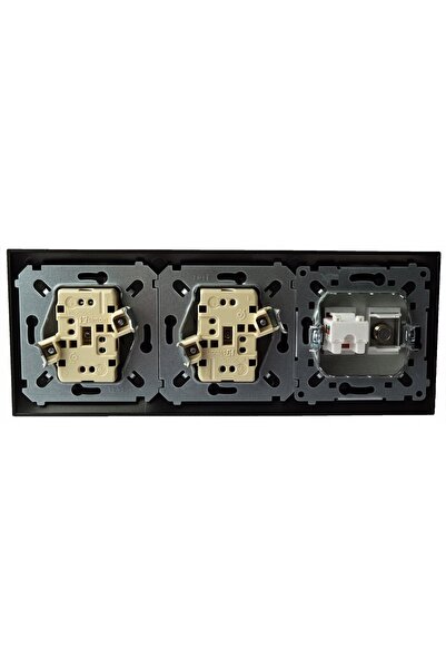 SIMON Priză de perete 230V RJ-45 cu terminal încastrat