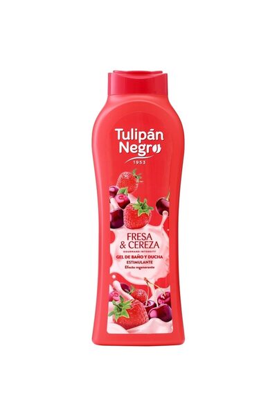 Tulipán Negro Αφρόλουτρο, Tulipan Negro, 650 ml Κεράσι Φράουλα,