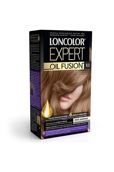 Loncolor Expert Hair Dye, Oil Fusion, 6.3 Dark Golden Blonde
