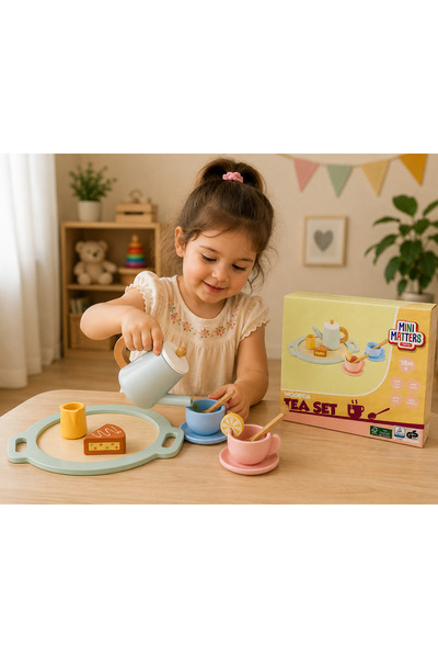 Mini Matters 🫖✨ Çay Saati Başlasın! Minik Ev Sahipleri İş Başında ✨🫖
