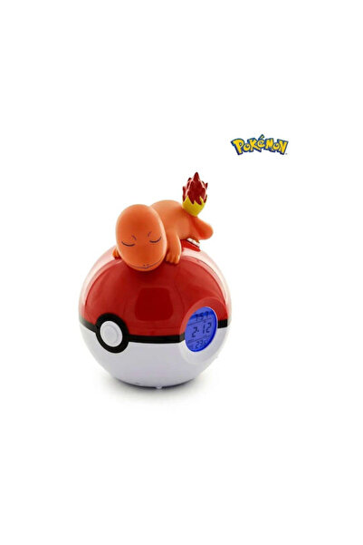 TeknoFun Pokemon Επιτραπέζιο Ψηφιακό Ρολόι LED Πλαστικό με Ξυπνητήρι και Ραδι...