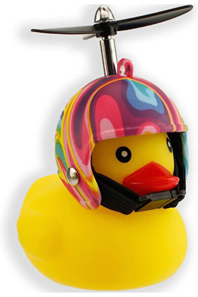 Winkee Κουδούνι Ποδηλάτου Παιδικό Πολύχρωμο  "Bike Duck Flower Power "
