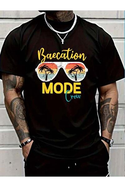 799 100% Cotton Couples Trip Matching Summer Vacation Baecation Mode-Vibes T-...