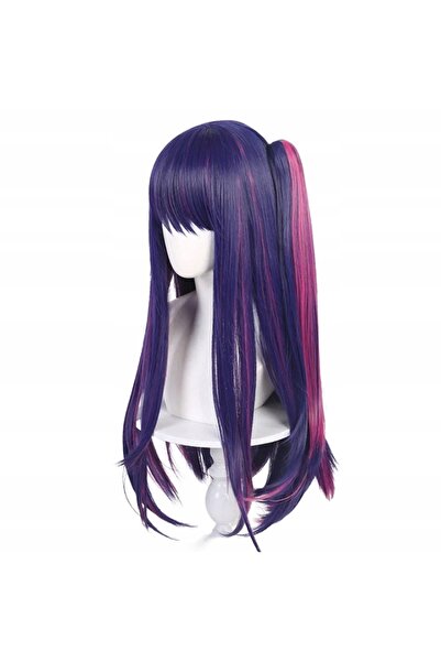 NO BRAND Perucă ai hoshino oshi no ko costum anime manga cosplay 65cm
