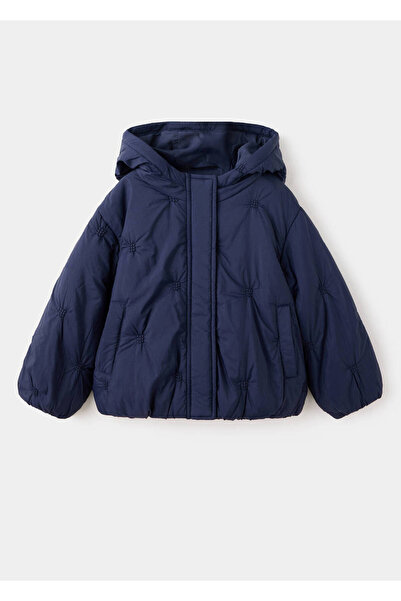 MANGO Baby Kapüşonlu kapitone anorak