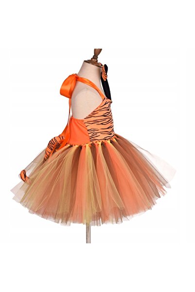 NO BRAND Costum de tigru Costum de tigroaică Rochie tutu Animal 110 116