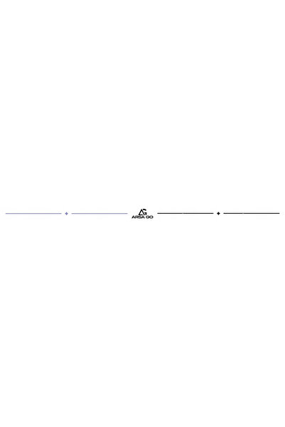 NO BRAND Hula Hoop cu țepi Arsa Go 38 cm Alb