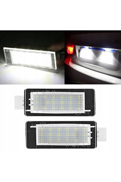 NO BRAND Lampă LED pentru plăcuța de înmatriculare pentru Renault, Dacia Dust...