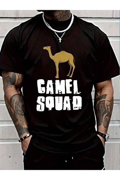 Astogria13 تي شيرت رجالي ونسائي من القطن 100% بتصميم فريق CAMEL، قمصان صيفية ...