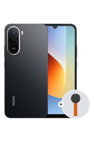 Xiaomi Telefon Redmi A7 Pro, 128GB, 4GB RAM, Dual SIM, Negru + Suport inel cu...