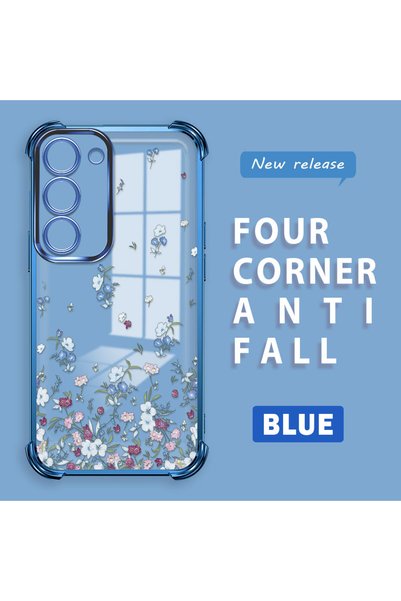ucuc Samsung Galaxy S23 Compatible Transparent Back Four Corners Reinforced I...