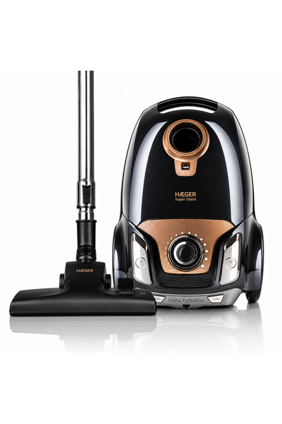 HAEGER Aspirator cu sac SUPER SILENT, Putere 750W, Capacitate sac 4L, Filtru ...