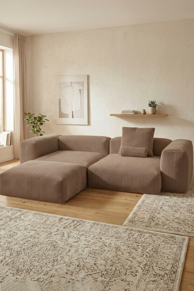 MiniWood Relax Köşe Koltuk Takımı Sünger Koltuk Kanepe Divan