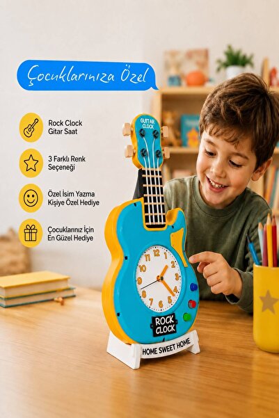 TEC-X Kişiye Özel Çocuk Rock Clock Hediye Saati