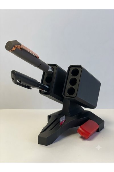 Onflow Missile Box Appearance Design Desktop 3D Organizer Pen Holder Gift
